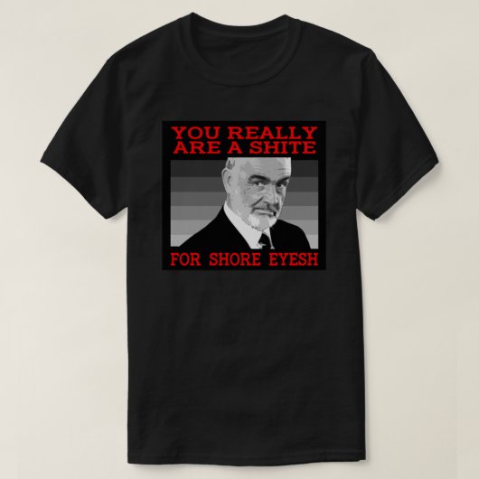 Sean Connery Essential T-Shirt (Design voorkant)