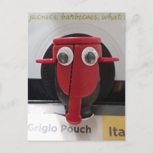 Sean de de wijnzak… briefkaart