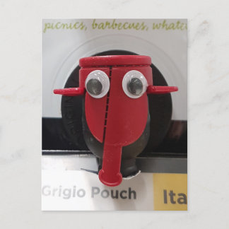 Sean de de wijnzak… briefkaart