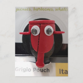 Sean de de wijnzak… briefkaart