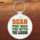 SEAN - het Man, de mythe, de Legende Sleutelhanger (Voorkant)