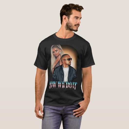 Sean Paul - Hoe we het doen past. Pia Mia T-shirt (Voorkant volledig)