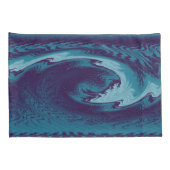 Sean Pierce tartan-Surfs Omhoog Kussensloop (Achterkant-Rechts)