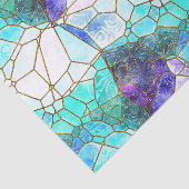 Sean Stones Glas in lood Effect Decoupage Tissuepapier (Detail)