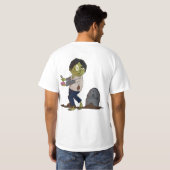 Sean Zombee Brained Shirt (Achterkant volledig)
