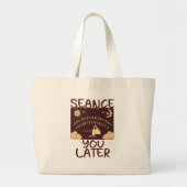 Seance You Later Fun Spirit Board Halloween Grote Tote Bag (Voorkant)