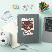 Seance You Later Grappig Spirit Board Spreuk Sticker (iPad Cover)