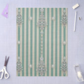 Seaoam Striped Crystal Trees Tissuepapier (Craft)