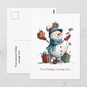 Seaon's Greetings - "T-shirt Style" Vakantie Brief Briefkaart