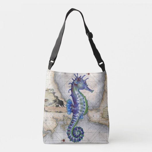 Seapaard Map Gibraltar Crossbody Tas (Achterkant)