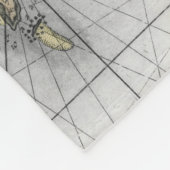 Seapaard Map Gibraltar Fleece Deken (Hoek)