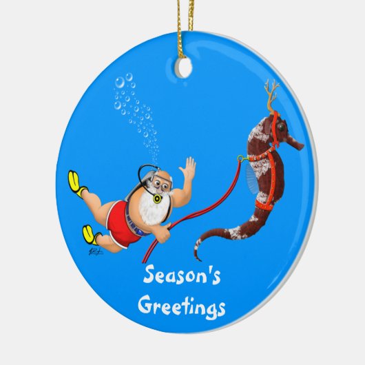 Seapaard Ornament (blauw) (Links)