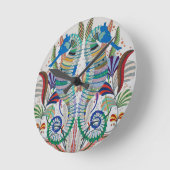 Seapaarden Acrylwandklok Ronde Klok (Hoek)