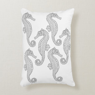 Seapaarden Adult Colour Pillow Accent Kussen