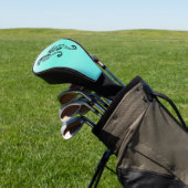 Seapaarden Aqua Golfheadcover (Insitu)