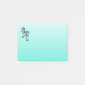 Seapaarden Aqua Post-it® Notes (Voorkant)