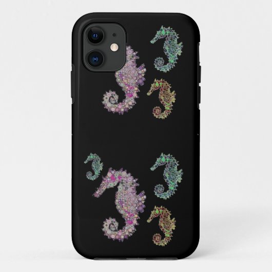 Seapaarden Art van LeahG Case-Mate iPhone Case (Achterkant)