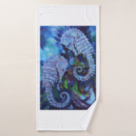 Seapaarden Bath Towel Badhanddoek