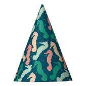 Seapaarden Blue Feesthoedjes (Voorkant)