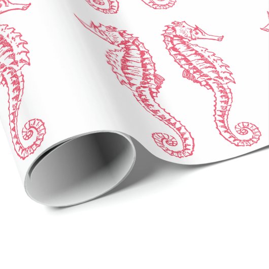 Seapaarden Cadeaupapier (Rol Hoek)