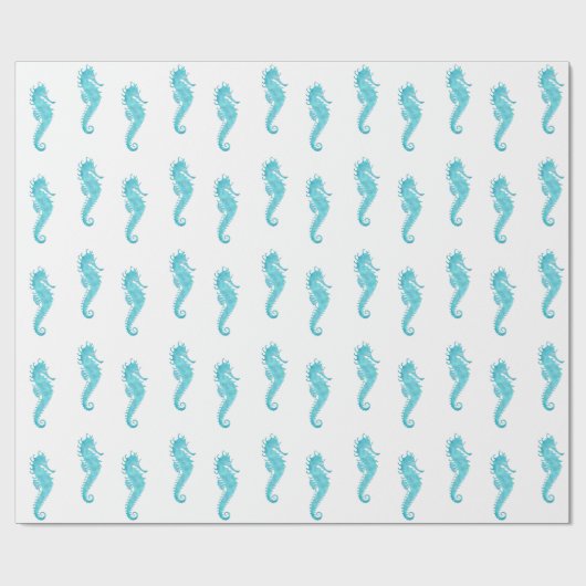 Seapaarden Cadeaupapier (Vlak)