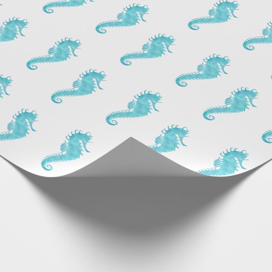 Seapaarden Cadeaupapier (Hoek)