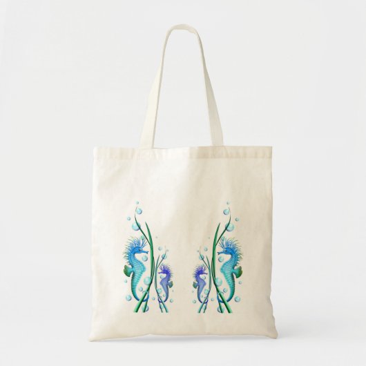 Seapaarden Cartoon Bag Tote Bag (Voorkant)