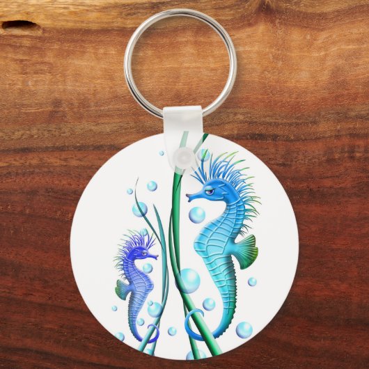 Seapaarden Cartoon Sleutelhanger (Voorkant)