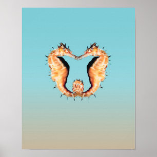 Seapaarden Couring Poster