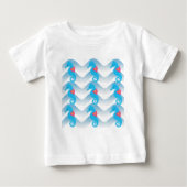 Seapaarden en Blue Waves Pattern (Voorkant)
