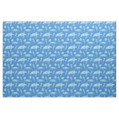 Seapaarden en Zee-schildpadden Stof (Yard (91,4 cm))