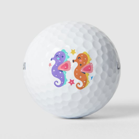 Seapaarden Golfballen (Voorkant)