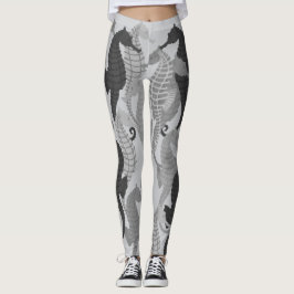 Seapaarden in de grijze schaduw - Leggings