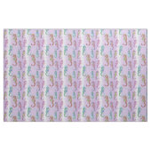 Seapaarden in Mauve Stof (Fat Quarter)