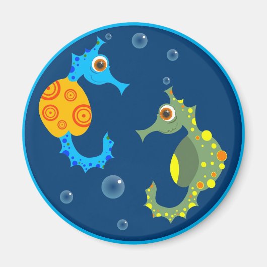 Seapaarden Magneet (Voorkant)