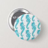 Seapaarden Ronde Button 5,7 Cm (Voorkant /achterkant)