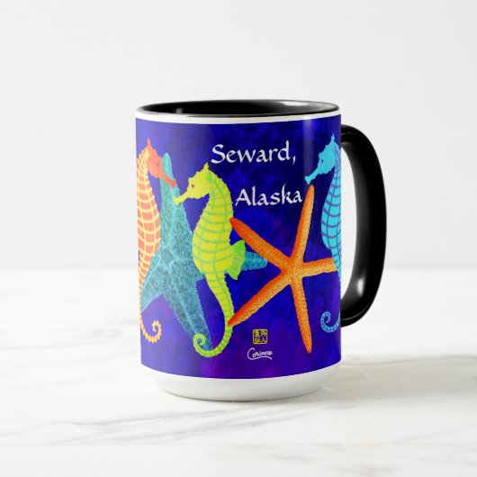 Seapaarden, Seward - 15 oz. Combinatie-Mok Mok (Voorkant rechts)