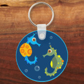 Seapaarden Sleutelhanger (Voorkant)