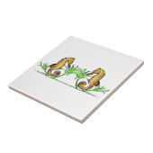 Seapaarden Tegeltje (Zijkant)