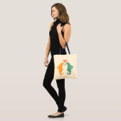 Seapaarden Tote Bag (Voorkant (model))