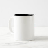Seapaarden Tweekleurige Koffiemok (Voorkant links)