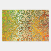 Seapaarden, Woodbury en Cardiff Sampler Inpakpapier Vel (Voorkant 2)