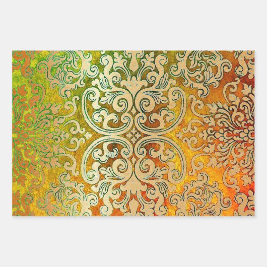 Seapaarden, Woodbury en Cardiff Sampler Inpakpapier Vel (Voorkant 2)