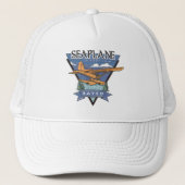 Seaplane Aviation Rated Trucker Pet (Voorkant)
