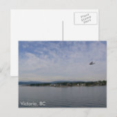 Seaplane over Victoria, BC Briefkaart (Voorkant / Achterkant)
