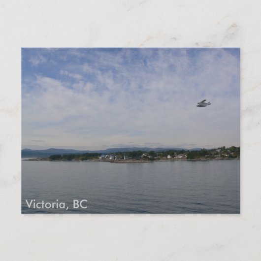 Seaplane over Victoria, BC Briefkaart (Voorkant)
