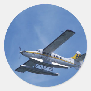 Seaplane Ronde Sticker