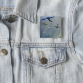 Seaplanes, 1933 vierkante button 5,1 cm (In situ)