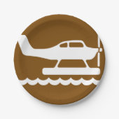 Seaplanes Sign Papieren Bordje (Voorkant)