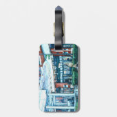 Seaport Excursions Bagagelabel (Achterkant verticaal)